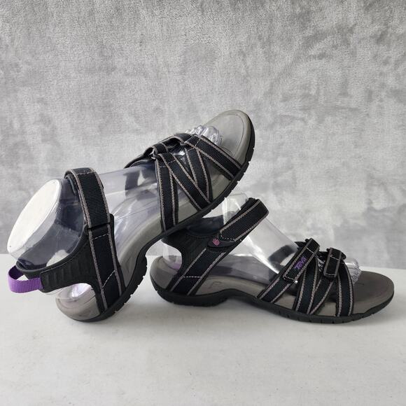 Teva Sandals Womens Size 8 Tirra Hiking Quick Dry Comfort Adjustable Straps Gray - Picture 1 of 11